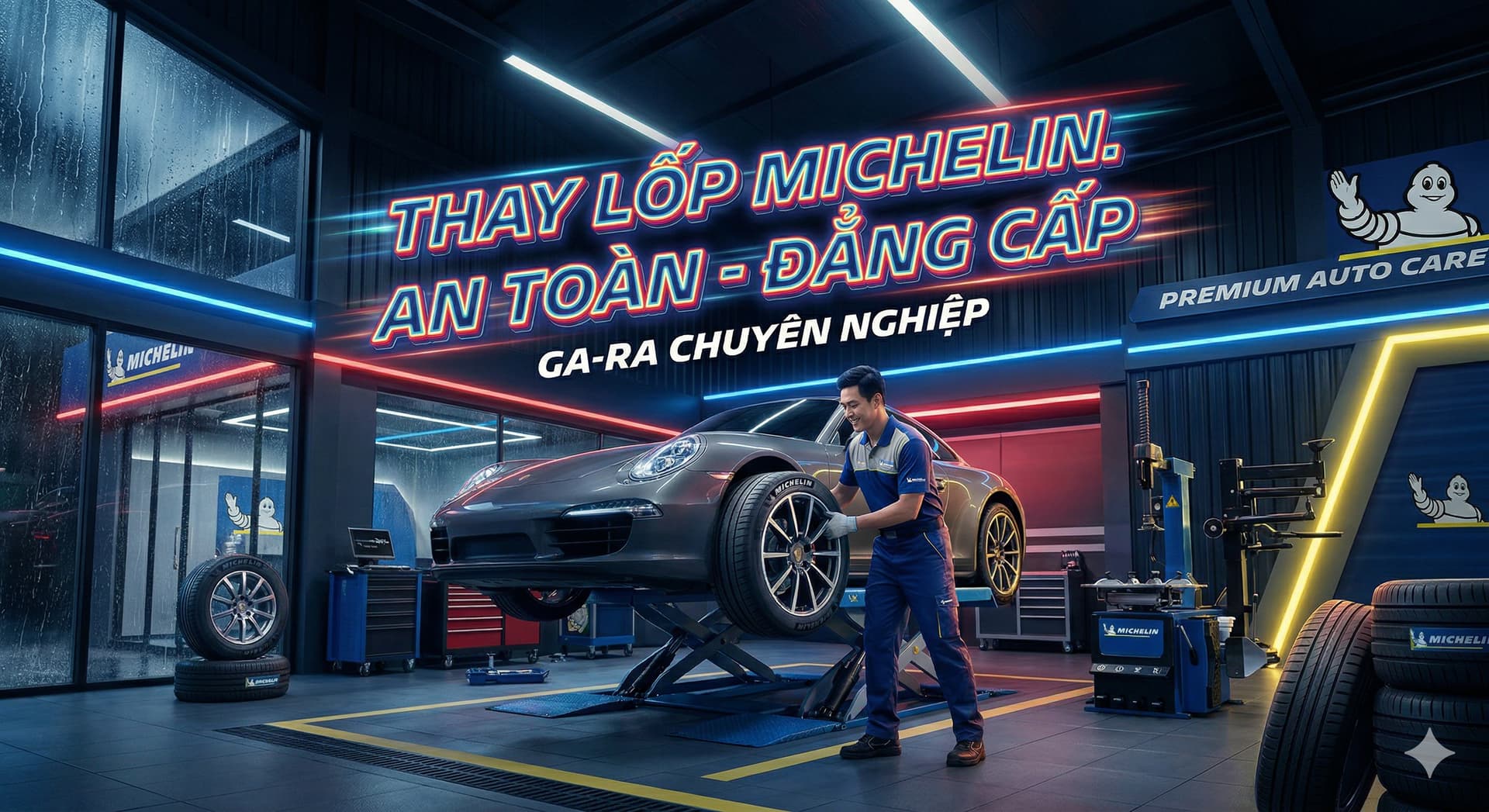 Thay lốp Bridgestone cho Toyota Vios, Innova và Fortuner