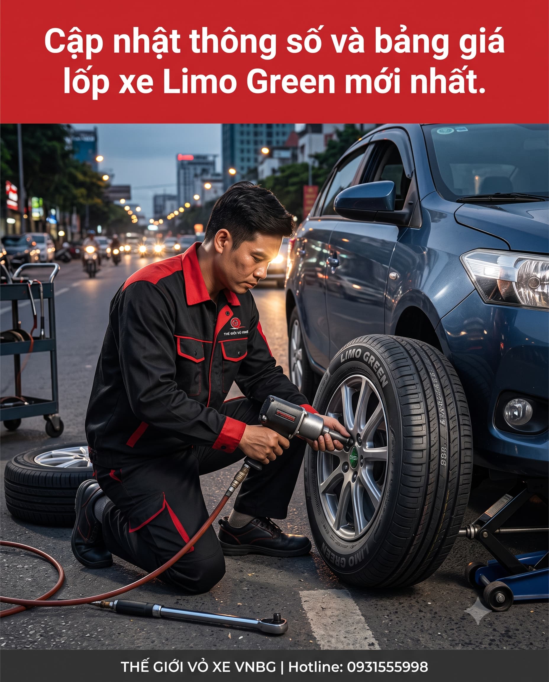 Cập nhật thông số và bảng giá lốp xe Limo Green mới nhất. 1 Cập nhật thông số và bảng giá lốp xe Limo Green mới nhất.