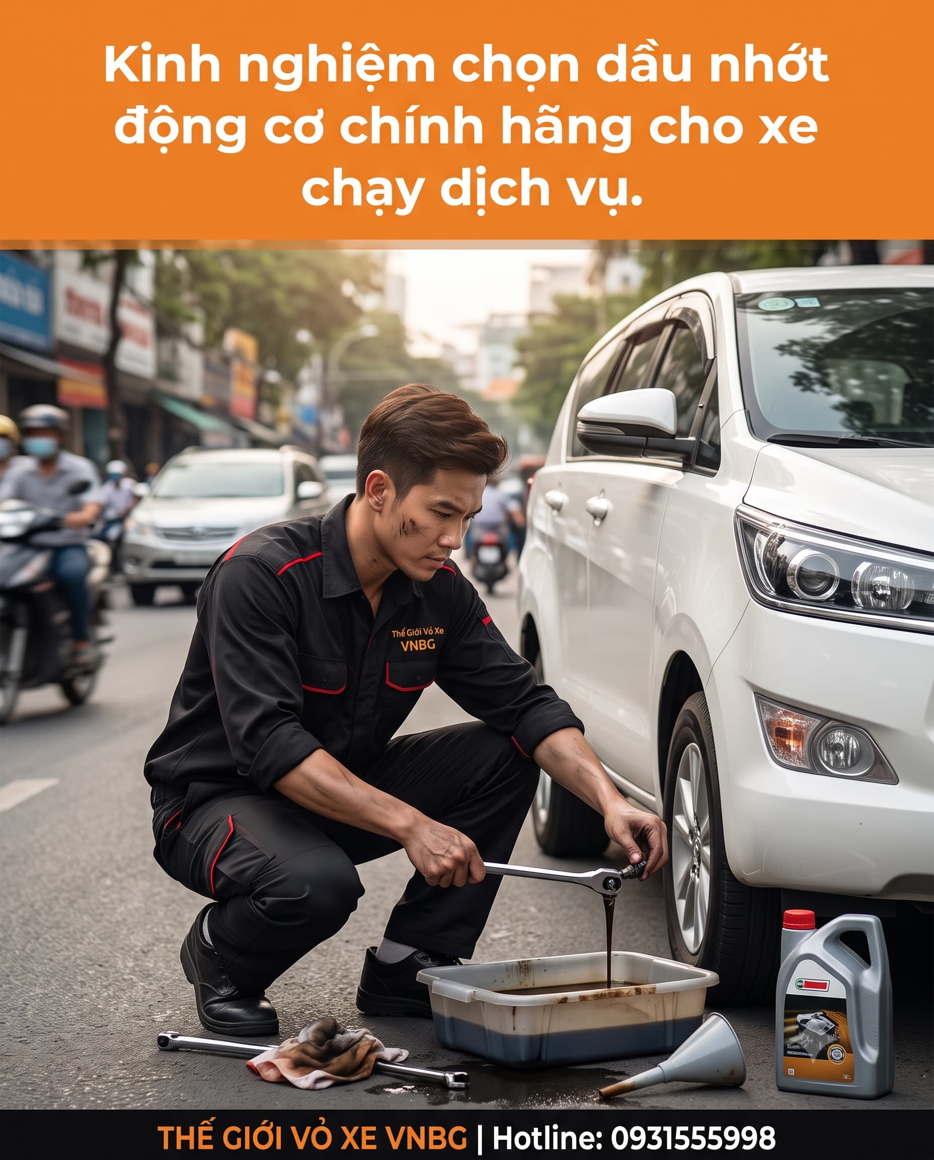 Kinh nghiệm chọn dầu nhớt động cơ chính hãng cho xe chạy dịch vụ. 1 Kinh nghiệm chọn dầu nhớt động cơ chính hãng cho xe chạy dịch vụ.
