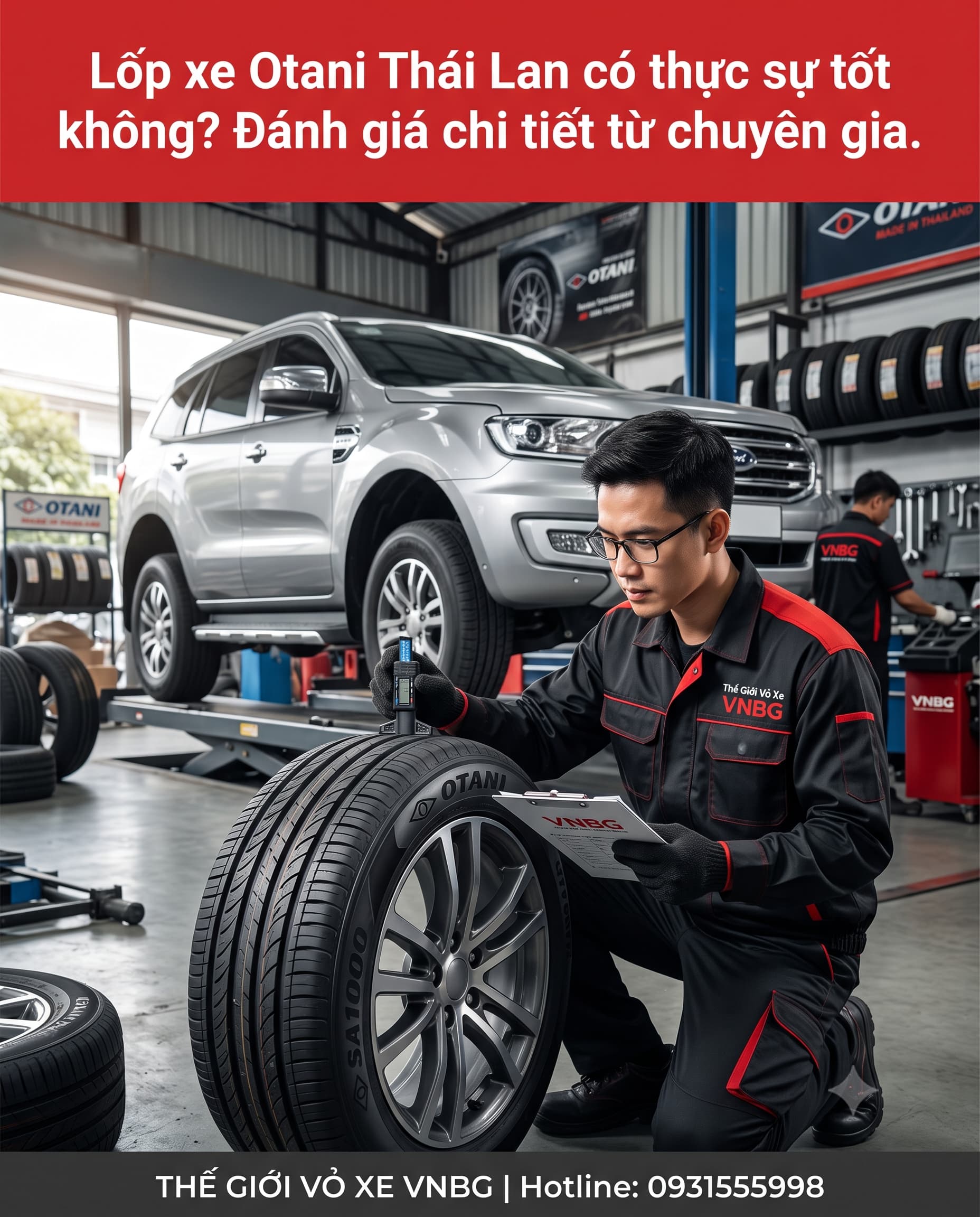 Lốp xe Otani Thái Lan có thực sự tốt không? Đánh giá chi tiết từ chuyên gia. 1 Lốp xe Otani Thái Lan có thực sự tốt không? Đánh giá chi tiết từ chuyên gia.