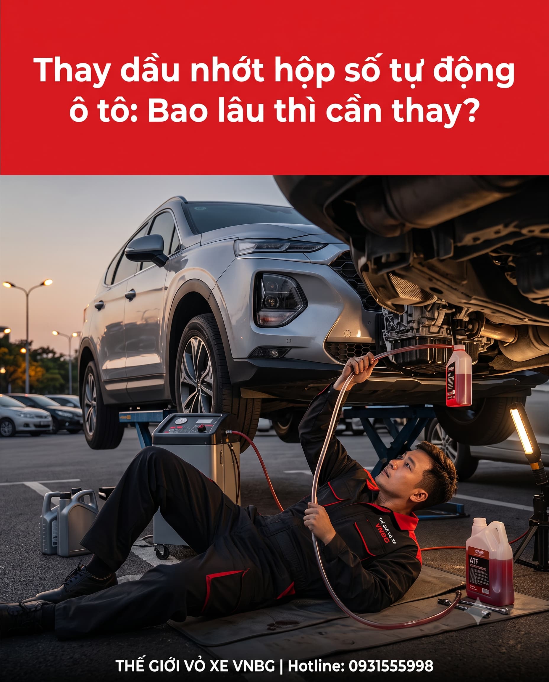 Thay dầu nhớt hộp số tự động ô tô Bao lâu thì cần thay? 1 Thay dầu nhớt hộp số tự động ô tô Bao lâu thì cần thay?