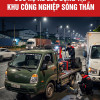 Cứu hộ xe lưu động động tại khu công nghiệp sóng thần
