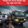 Đội cứu hộ vá vỏ lưu động Thuận An Xử lý nhanh xẹp lốp, dập tanh lốp.
