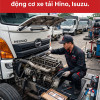 Thay ron nắp cò, xử lý xì nhớt động cơ xe tải Hino, Isuzu.